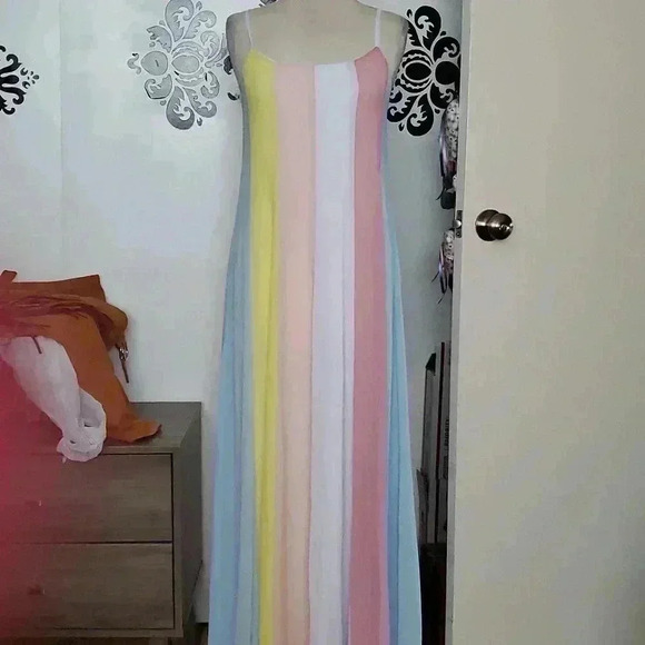 💥HYFVE colorful maxi dress - Picture 1 of 6